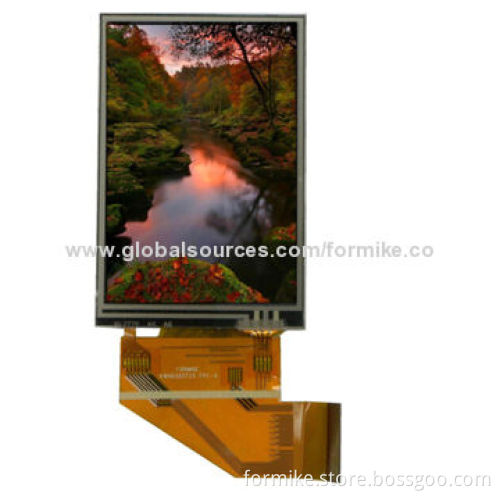 Portrait 3.5-inch TFT LCD with 320 x 480